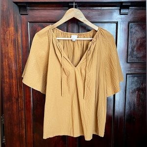 A New Day flutter XL sleeve top.